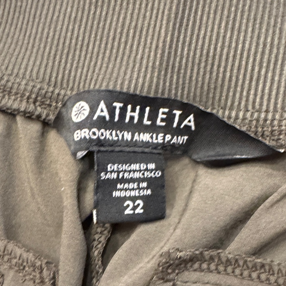Athleta Brooklyn Ankle Pant in Olive - Picture 2 of 3